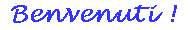 Benvenuti!